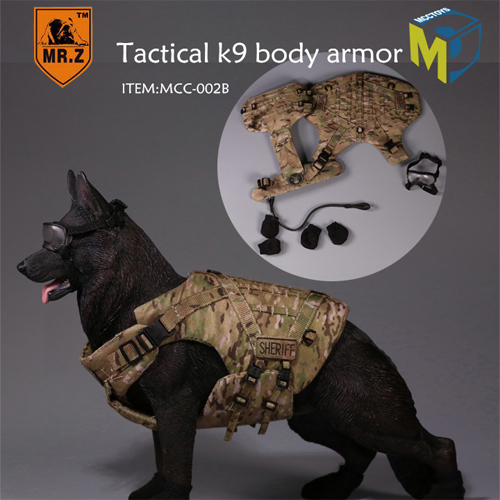 1:6 Tactical K9 body armor (camouflage) MCC-002B