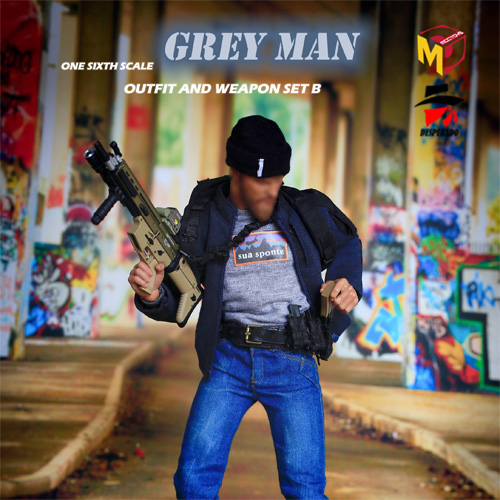 1/6 GREYMAN outfit and weapon